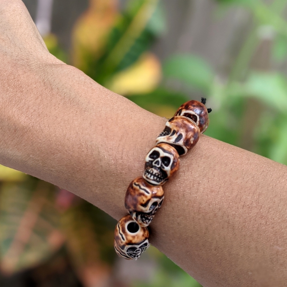 Stretch Skull Bracelet